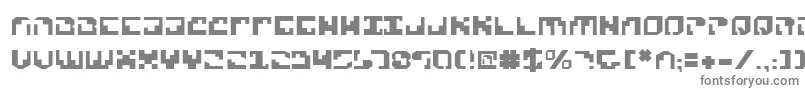 Xenov2 Font – Gray Fonts on White Background