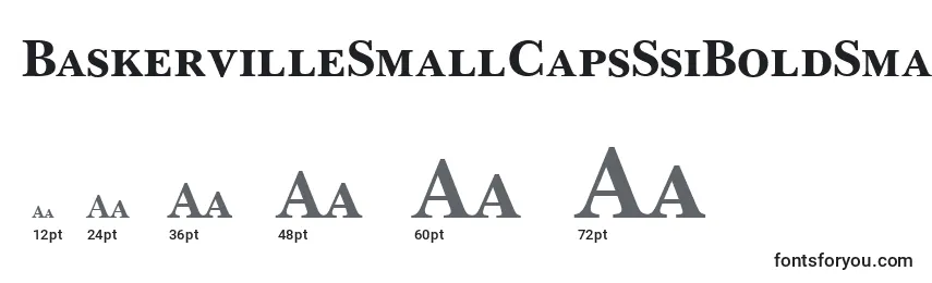 BaskervilleSmallCapsSsiBoldSmallCaps Font Sizes