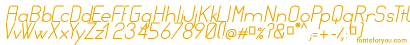 FocusItalic Font – Orange Fonts