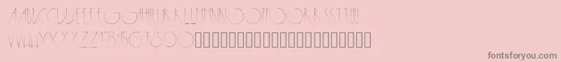 More about Metropolis Font Metropolis Font – Gray Fonts on Pink Background