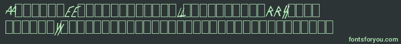 Más sobre la fuente SlayerLogo fuente SlayerLogo – Fuentes Verdes Sobre Fondo Negro