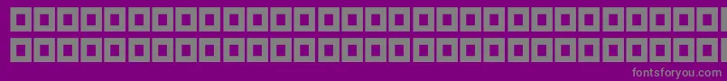 フォントAlMohtrefen2 – 紫の背景に灰色の文字