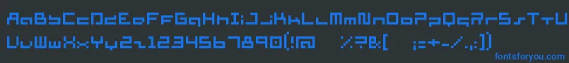 Más sobre la fuente SupersimpleRegular fuente SupersimpleRegular – Fuentes Azules Sobre Fondo Negro
