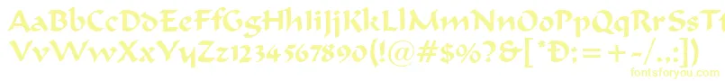 FergusonRegular Font – Yellow Fonts