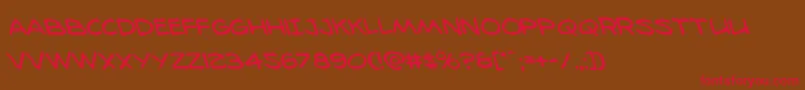 98bottlesleft Font – Red Fonts on Brown Background