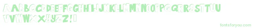SummertimeLovin Font – Green Fonts on White Background