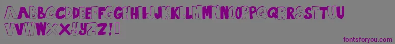 SummertimeLovin Font – Purple Fonts on Gray Background