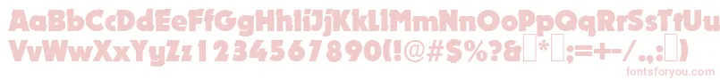 D891DecoRegular Font – Pink Fonts on White Background
