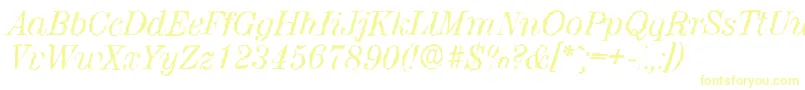 ValenciarandomItalic Font – Yellow Fonts