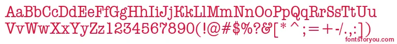 AOldtypernr Font – Red Fonts