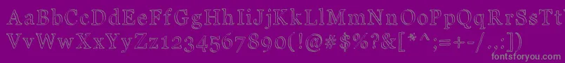 More about JdCarnival Font JdCarnival Font – Gray Fonts on Purple Background