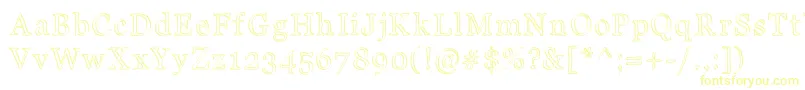 JdCarnival-Schriftart – Gelbe Schriften