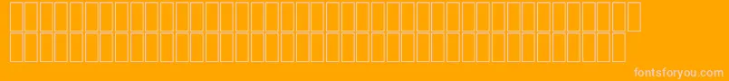 FsKofiAhramStripe2-Schriftart – Rosa Schriften auf orangefarbenem Hintergrund