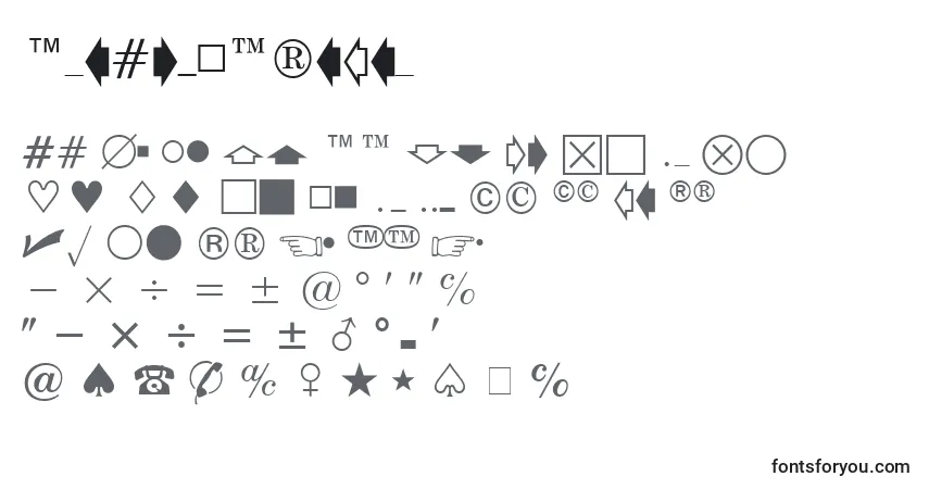 Schriftart EisagoNewsSsi – Alphabet, Zahlen, spezielle Symbole