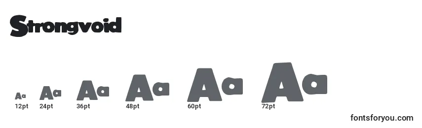 Strongvoid Font Sizes