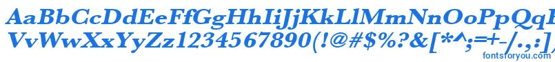 UrwbaskertextbolextwidOblique Font – Blue Fonts