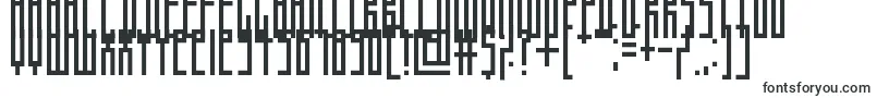 Thinman-fontti – neliönmuotoiset fontit
