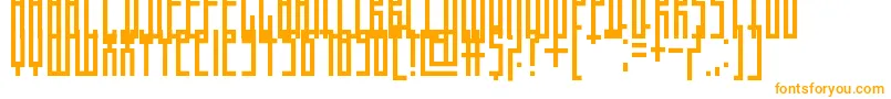 フォントThinman – オレンジのフォント