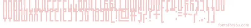 Thinman Font – Pink Fonts on White Background
