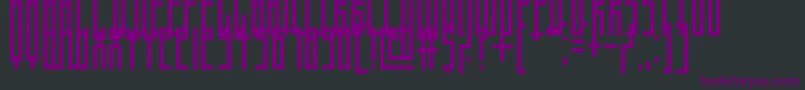 Подробнее о шрифте Thinman Шрифт Thinman – фиолетовые шрифты на чёрном фоне