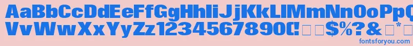 En savoir plus sur la police SurinDisplaySsi Police SurinDisplaySsi – polices bleues sur fond rose