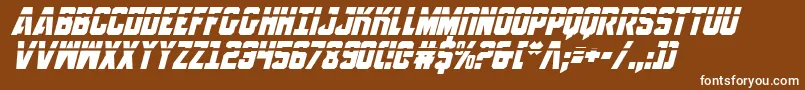 En savoir plus sur la police AnitllesLaserItalic Police AnitllesLaserItalic – polices blanches sur fond brun
