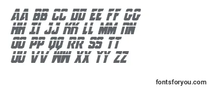 Обзор шрифта AnitllesLaserItalic