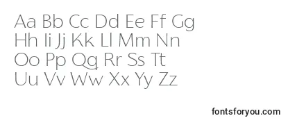 FlorentiaExtralightTrial Font