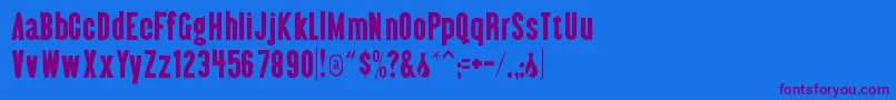 Подробнее о шрифте Almontegaunt Шрифт Almontegaunt – фиолетовые шрифты на синем фоне