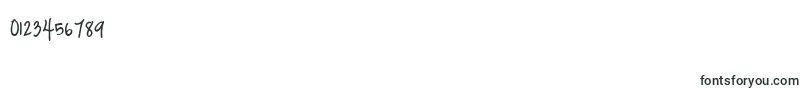 Justmeagaindownhere Font – Fonts for Numbers and Digits