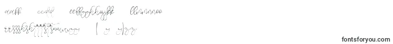 フォントVeronaLotteScript – ハウスフォント