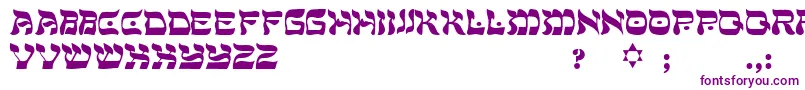 PeaceRegular Font – Purple Fonts
