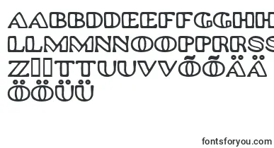 Platinum font – estonian Fonts