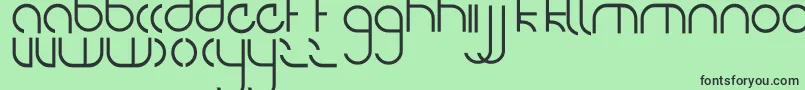 NiteOwl Font – Black Fonts on Green Background