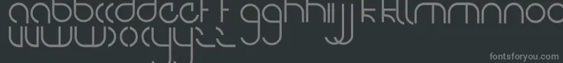 NiteOwl Font – Gray Fonts on Black Background