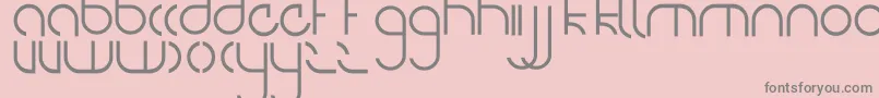 NiteOwl Font – Gray Fonts on Pink Background