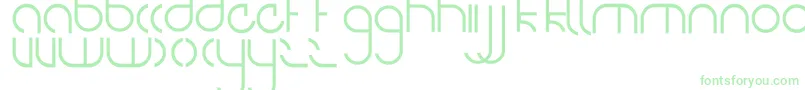 NiteOwl Font – Green Fonts on White Background