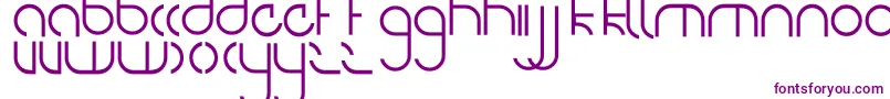 NiteOwl Font – Purple Fonts on White Background