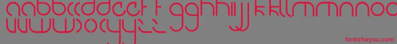 NiteOwl Font – Red Fonts on Gray Background