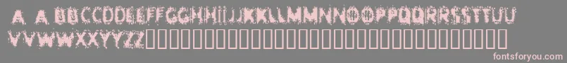 Entropy ffy Font – Pink Fonts on Gray Background