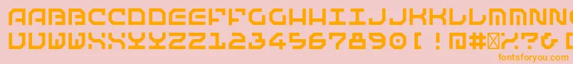 More about MatematicaRegular Font MatematicaRegular Font – Orange Fonts on Pink Background