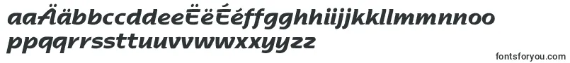 フォントNadianneBold – マケドニア文字