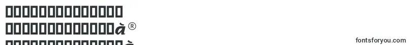 フォントNadianneBold – タミル文字
