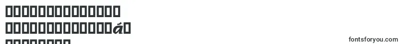 フォントNadianneBold – カンボジア文字