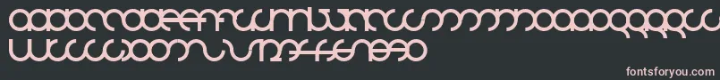 Mdrsfd01 Font – Pink Fonts on Black Background