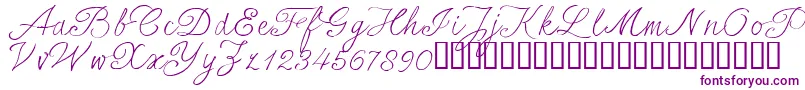 Weitere Informationen zur SersalT-Schriftart SersalT-Schriftart – Violette Schriften