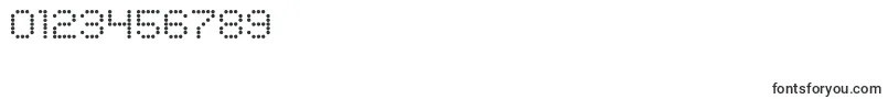 Dotsallfornow Font – Fonts for Numbers and Digits