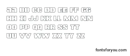 Lefthandlukeboldout Font