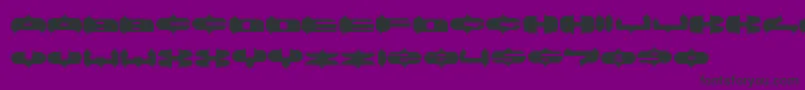 ArabianLamp Font – Black Fonts on Purple Background