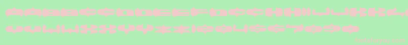 ArabianLamp Font – Pink Fonts on Green Background